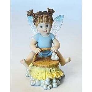 My Little Kitchen Fairies HELPING HAND FAIRIE Scrub Brush Angel Fairy Figurine